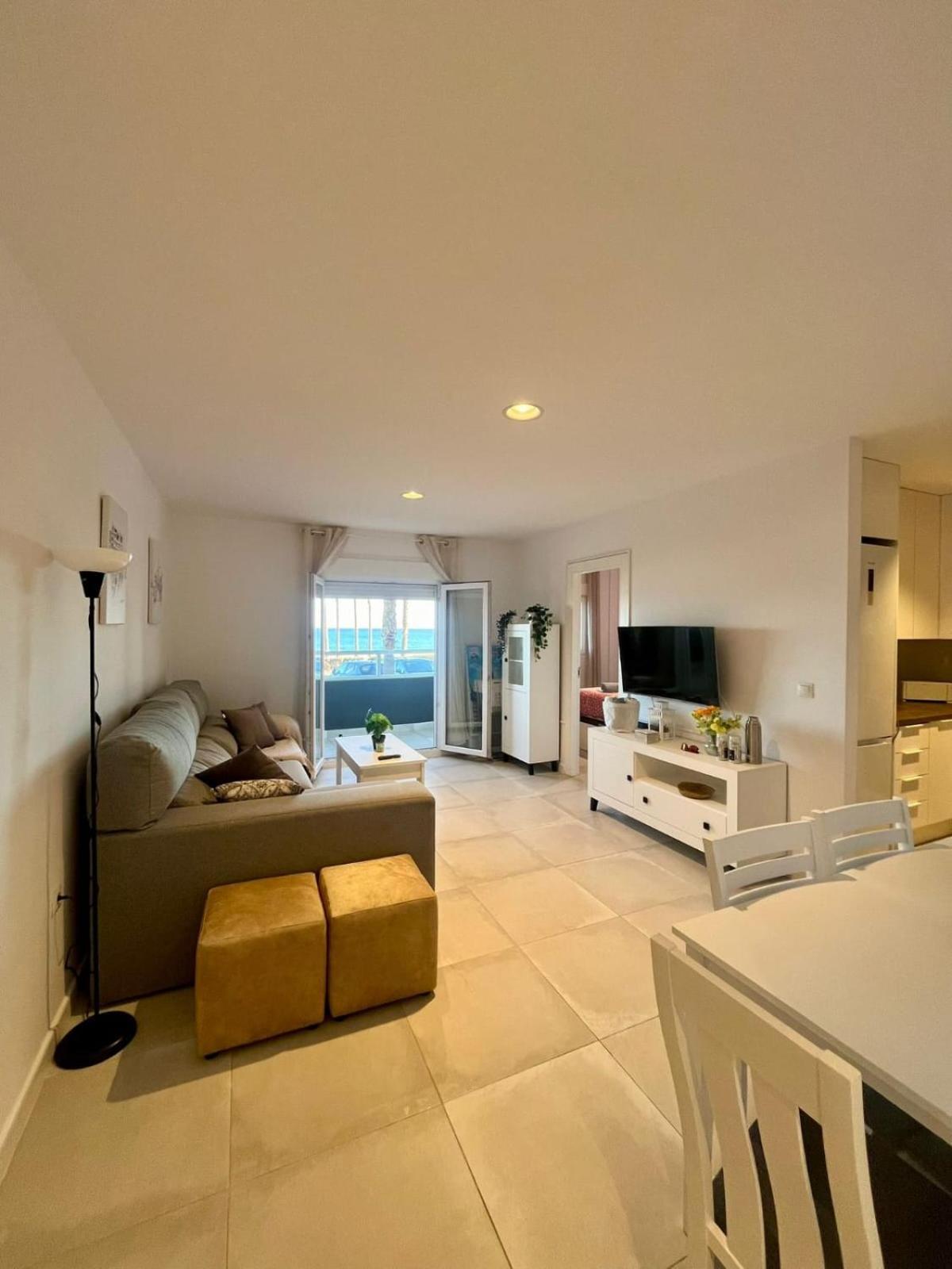 Apartamento 1º Linea De Playa 3 Dormitorios El Puerto  エクステリア 写真